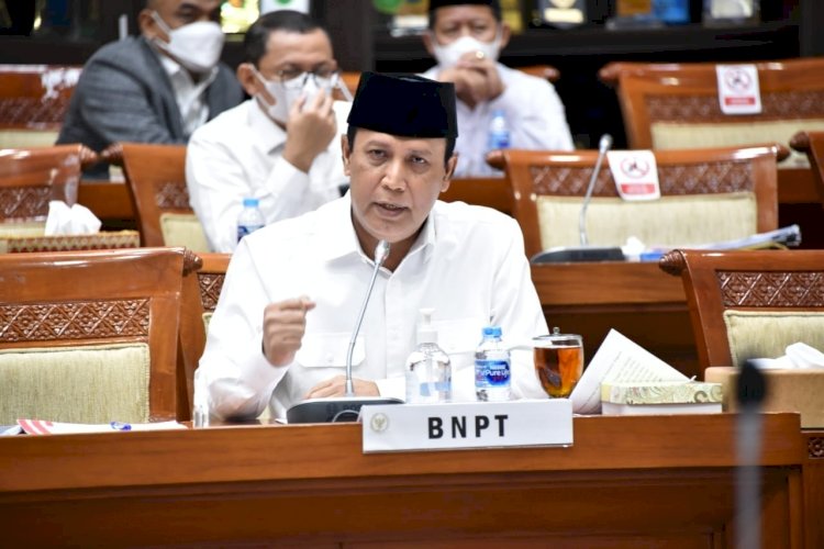 BNPT Mendapatkan Apresiasi  Kerja Oleh Komisi III DPR RI Pada Rapat Dengar Pendapat (RDP)