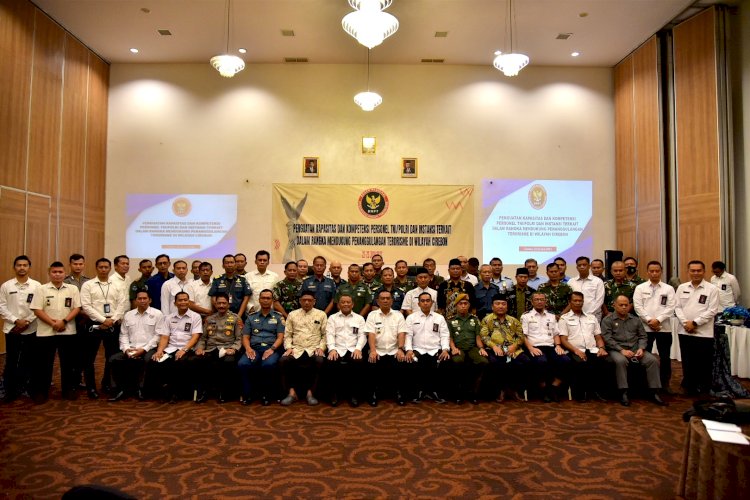 Waspadai Potensi Ancaman Terorisme, BNPT Kuatkan Kompetensi Personel TNI/Polri dan Instansi Terkait di Cirebon