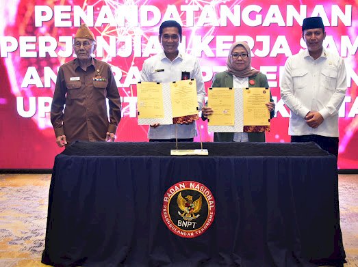 BNPT Bersinergi dengan Legiun Veteran Republik Indonesia dan UPN Jakarta Cegah Paham Radikalisme dan Terorisme pada Anak Muda