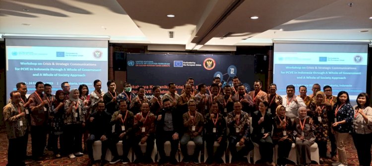Kolaborasi dengan UNOCT, BNPT RI Tingkatkan Kemampuan Strategi Komunikasi K/L dan Masyarakat Sipil dalam Merespon Krisis Terorisme