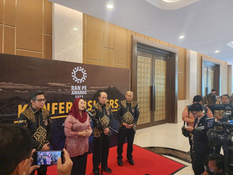 Pelaksanaan Berbuah Baik, BNPT RI Apresiasi Kontribusi Pihak Terkait dalam RAN PE Award 2023