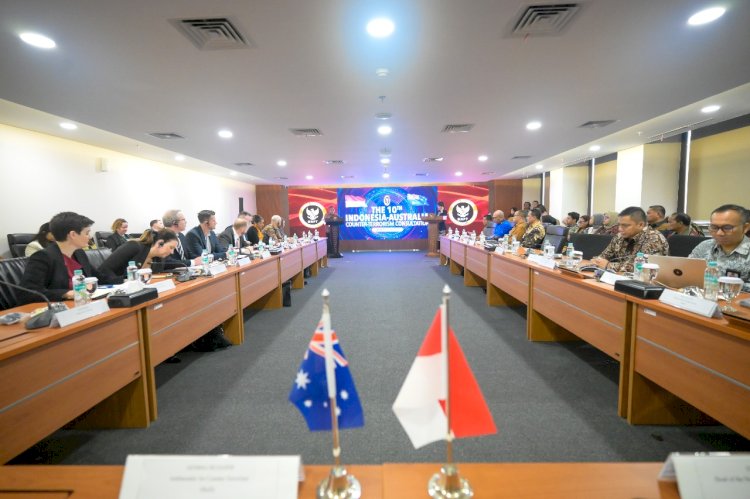 Pertemuan ke-10 Konsultasi Bilateral: Komitmen RI-Australia Lawan Terorisme Terorisme dan Ekstremisme Berbasis Kekerasan